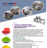 China shanghai full automatic popping boba fruit juice boba agar boba processing line