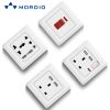 K1.21 Ghana UK Standard BRISTOL 1gang Switch Light and 5pin Multiple Sockets with 2.1A USB Outlets