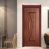 Jiuyixing factory 2mm PVC laminate moulded high quality WPC door skin like MDF door skin