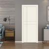 Israel hot selling white polymer door;pvc door