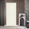 Israel hot selling white polymer door;pvc door