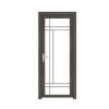 Windproof Residential Interior Aluminum Swing Glass Doors