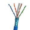 cat 6 cable pass test pure copper 24awg 2pr 4pr 305m 1000ft 0.56 ftp cat6 indoor cable 