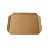 1200*1000*0.9mm Certificated Brown Solid Craft Paper Cost Saving Damage Anti Paper Slip Sheet 