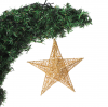 Decorative Moon-Star Tree Eid for Party Wedding Living Room Decor (Green 6 Feet)