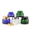 Latest New Design Transparent Blue Facial Face Cream Bottle