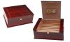 Walnut Lacquer Wooden Humidor Display Box