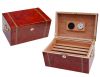 Walnut Lacquer Wooden Humidor Display Box