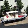 Liya RIB boat 620 fiberglass hull inflatable boats for sale