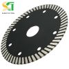 Diamond turbo saw blade for dry cutting - continuous blade for stone&ceramic tile cutting