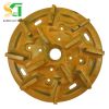 Diamond metal grinding disc and resin&buff polishing disc for stone slab processing