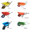  Concrete steel tray wheelbarrow, construction wheel barrow for sale