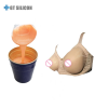 Wholesale Factory LSR Hot Sale FDA RTV-2 Liquid Platinum Cured Silicone Rubber Moldmaking For Prosthetic Breast