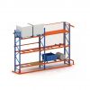Pallet rack system for industrial use