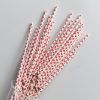 Best Sellers Beautiful Flower Cheap Paper Drinking Straw Packing