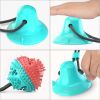 Pet Chew Ball Toy With Suction Cup Dog Food Dispensing Ball Dog Interactive Molar Toys Toothbrush