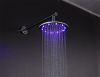 LED shower head sets rainfall stainless steel SUS304