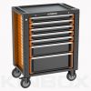 Ningbo Kinbox 7 Drawer Automobile Workshop Tool Set Trolley Mobile Cabinet