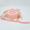 Customized wholesale hexagon jewelry flower box elegant magnetic paper valentines gift boxes with ribbon