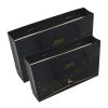 Wholesale customerized kraft paper bags, gift ribbon handle colorful craft packaging gift shopping paper bag