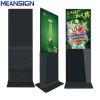 50 Inch Floor Standing Ultra Thin HD Display Screen