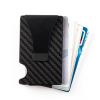 Slim Carbon Fiber Card Holder rfid Blocking Front Pocket Custom Metal Business Card Holder Men Wallet