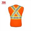 High visibility adjustable security custom safety vest