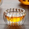 China factory wholesale high borosilicate glass Heat resistant tea cup