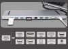 USB C Docking Station 11 in 1 3USB 3.0 2HDMI VGA TF SD RJ45 Audio USB-C 