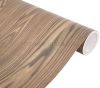 Waterproof Embossed Matte Wood Texture Self Adhesive Vinyl PVC Film for Furniture Covering