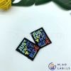 Cheap Custom Clothing Label Garment Silk Screen Printed Woven Labels