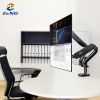 Ds90-2 Dual Monitor Arm Bracket Stand Riser Computer Desk Mount Double Arm For Monitor Computer Arm 2 Monitors 