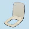 Rectangle WC Toilet Seat Cover Soft close, Quick release, PP/Duroplast material