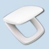 Rectangle WC Toilet Seat Cover Soft close, Quick release, PP/Duroplast material