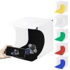 Wholesale 20cm Folding Portable Photo Lighting Studio Shooting Tent Box Kit with 6 Colors Backdrops