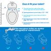 Bidet Toilet Accessories Water Spray Seat Toilet Attachment Self Cleaning Nozzle Fresh Water Non-Electric Mechanical