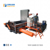 Hydraulic scrap metal baler machine for aluminum and light steel