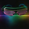 Discos Parties Hloween Eater festivals shutter glasses luminous glasses