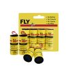 Effective Gnat Killer and Fly Trap Catcher Sticky Glue Trap Fly Strips Tape Flying Rolls Ribbon