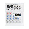 AMIXS E4 audio mixer Phantom Power usb Sound card dj mixing console mixer pro audio equipment professional audio interface dsp