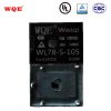 (WL78) T78 Miniature Automotive Relay Auto Parts for Automobile Black Cover 20A 14VDC Relays Rele