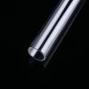 Heat Resistant Quartz Glass Cylinder Fused Silica Transparent Quartz Tubes