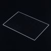 High temperature UV quartz laser quartz glass observation protective window