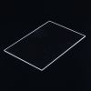 High temperature UV quartz laser quartz glass observation protective window