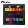 24 Colors 3 Pcs Acrylic Paint Set 