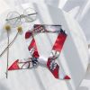 Female spring and autumn joker ribbon decoration thin scarf square South Korea with suit scarf