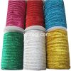 Polyester glitter ribbon sparkle metallic velvet ribbon