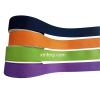 Eco-friendly recycled RPET grosgrain ribbon double faced