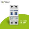 MOREDAY non polarized dc mini Circuit Breaker MCB 63 Amp Solar Circuit Breakers DC MCB 3 Pole busbar with CE CB TUV certificate