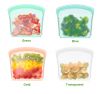 LFGB FDA New design 100% Food Grade Platinum Silicone food storage bag